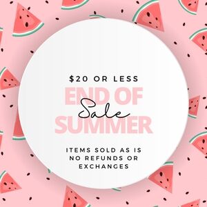 *Summer Sale Alert*